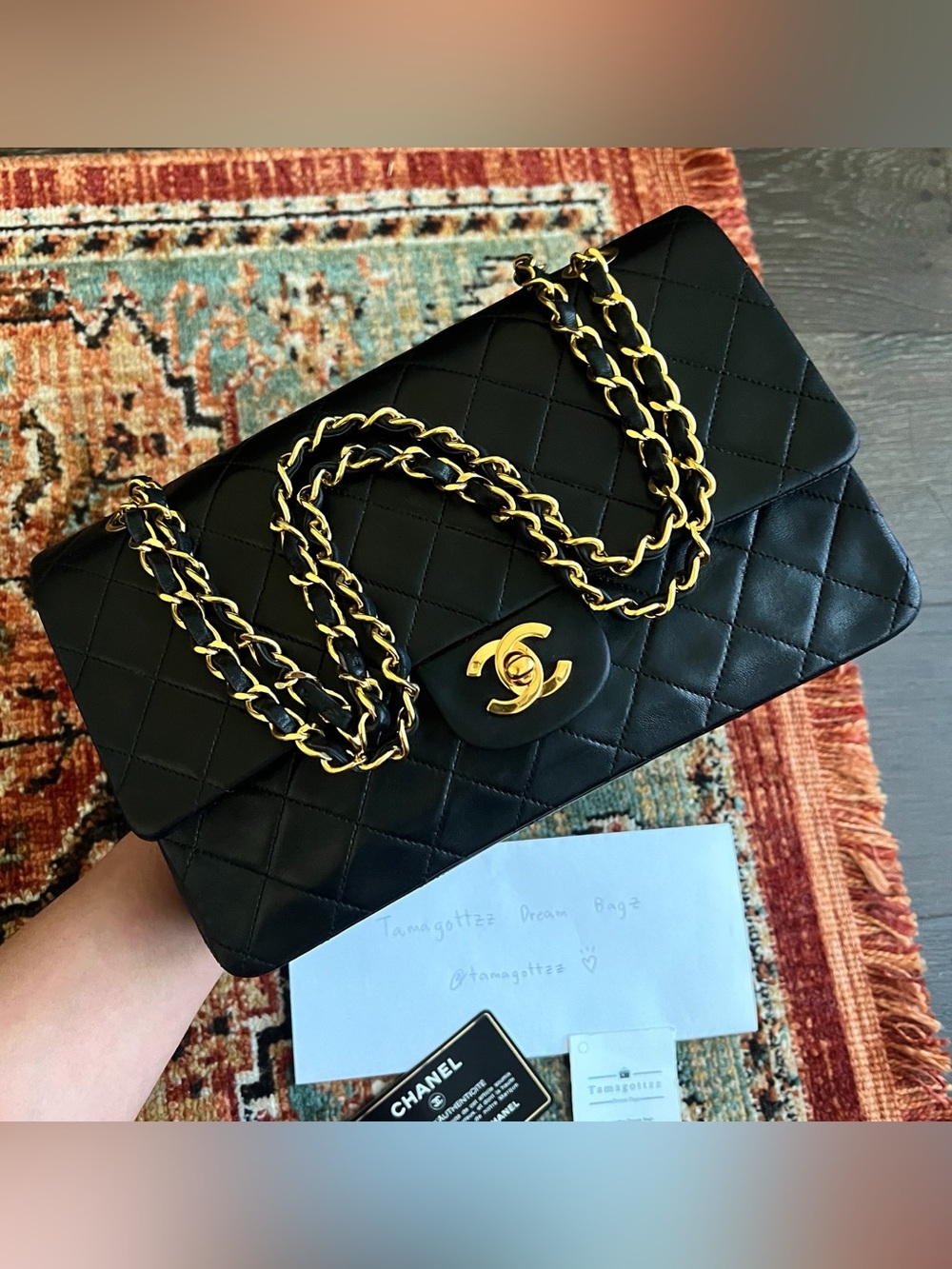 Chanel Classic Vintage Medium Double Flap Bag - Picture 5 of 11